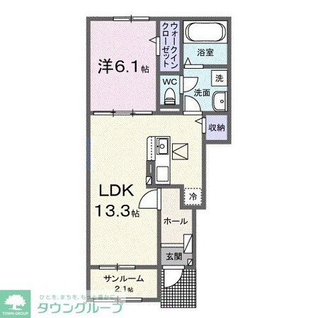 アミュレットの物件間取画像